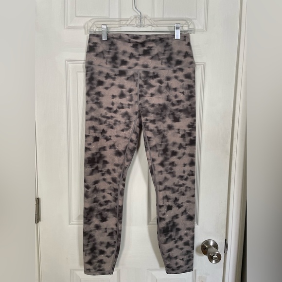 Varley Let’s Go High Rise Patterned Leggings Large - Picture 1 of 5